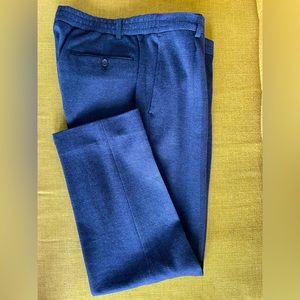 Brooks Brothers Regent Fit Herringbone Navy Pant. 36x32